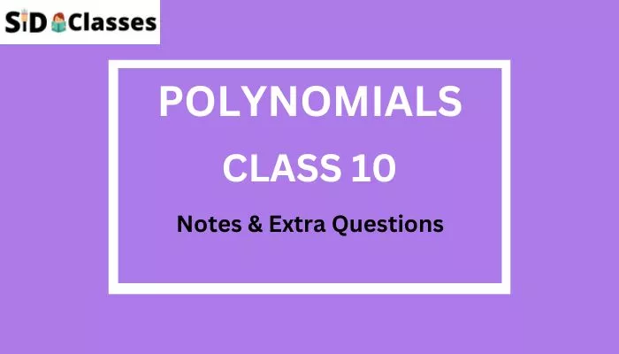 Polynomials Class 10